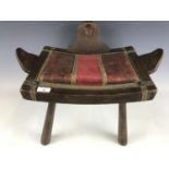 A tribal stool