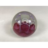 A Caithness glass paperweight