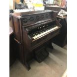A late 19th Century Needham harmonium / reed organ