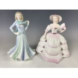 Two Coalport figurines