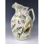 A large Victorian P.B&S Palm wash jug (a/f)