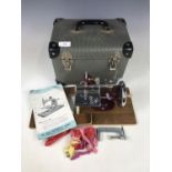 An Essex miniature sewing machine, boxed with instruction pamphlet, circa 1950s