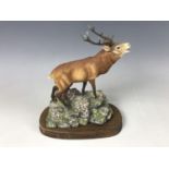 A Border Fine Arts Red Stag 151 figurine