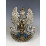 A large desk-top Polish Navy badge, 19 cm