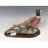 A Border Fine Arts "Birds" figurine by Russell Willis, A1475 Pheasant