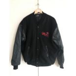 An official "A Kiss Before Dying" (1991) film crew baseball jacket, manufactured by Fast Forward