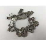 A charm bracelet