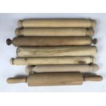 Sundry vintage rolling pins