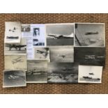 [Aviation] A group of aircraft photographs and photographic prints, circa 1930s-1940s, including a