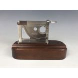 A Savinelli table "guillotine " cigar cutter