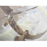 After Dr Eric Arnold Roberts Ennion (1900-1981) Montagu's Harriers, limited edition offset-