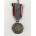 A German Third Reich Luftschutz medal, second class