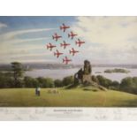 After Philip West, Diamonds and Pearls, the RAF Red Arrows aerobatic display team