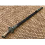 A fine 19th Century German / central European hunting hanger / sword, having brass hilt with