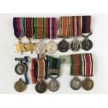 A quantity of medal miniatures