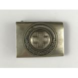 A 1935 pattern German Red Cross belt buckle