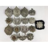 A quantity of Scottish cap badges