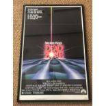 A framed original film poster for the motion picture "The Dead Zone" (1983)