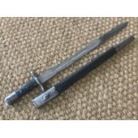 A Victorian Volunteer saw-back bayonet