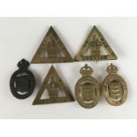 A quantity of Great War "On War Service" lapel badges