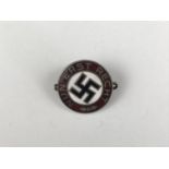 A German Third Reich NSDAP Nun Erst Recht badge