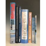 A quantity of books on the RAF during the Second World War, the Spitfire etc