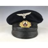 A German Third Reich Kyffhauserbund peaked hat