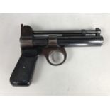 A vintage Webley "Junior" .177 air pistol, serial 766