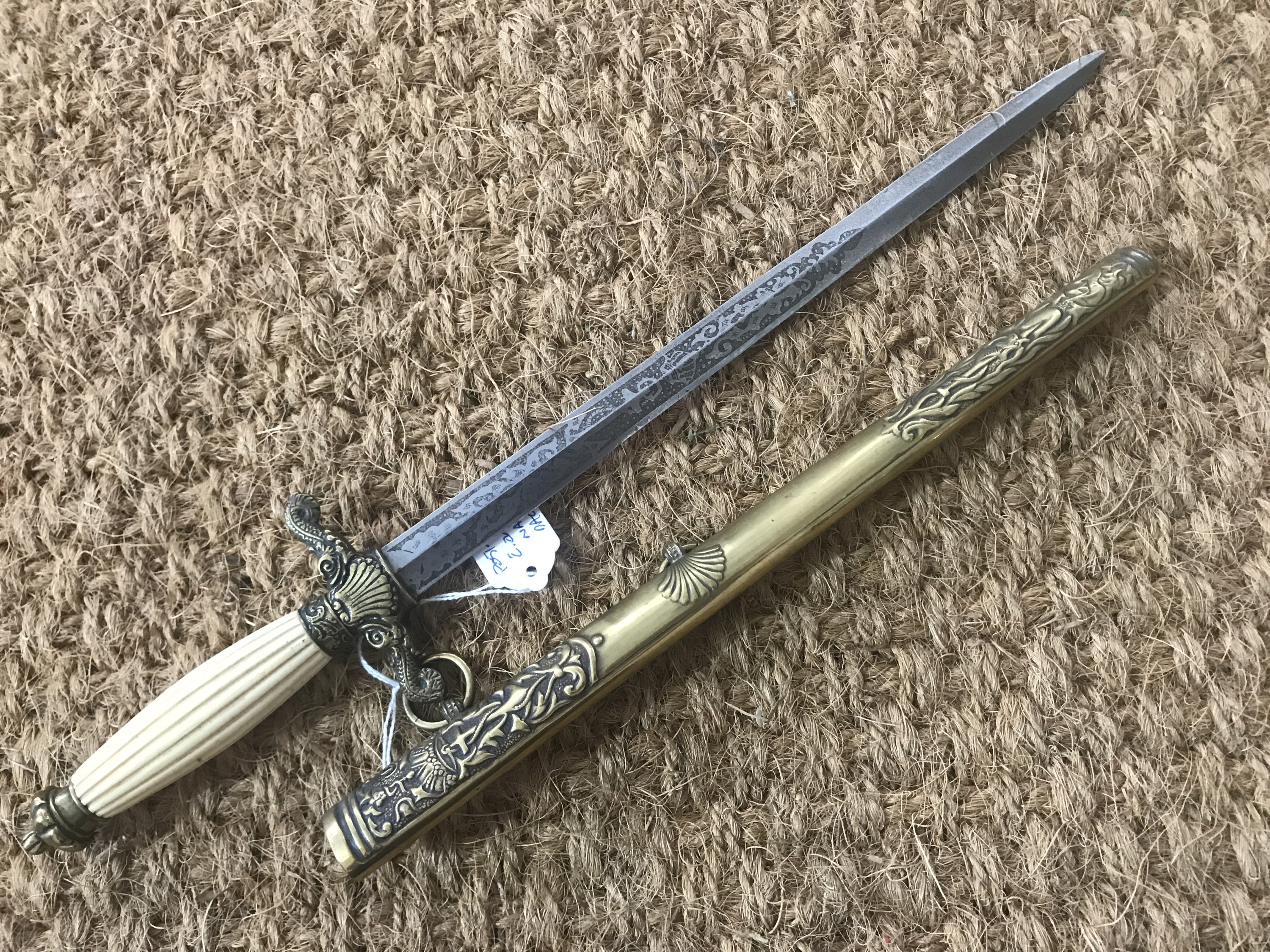 A post-War eastern European naval officer's dagger