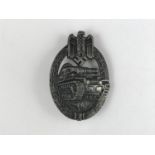 A German Third Reich panzer battle badge