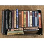 A quantity of Folio Society books including Charles Dickens A Tale of Two Cities, and Revolt in