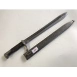 An Imperial German S98/05 bayonet