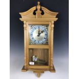 A Daniel Dakota Westminster chime wall clock
