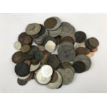 A quantity of GB and world coins etc, 19th - 20th Century