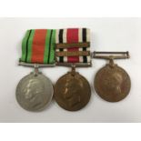 A George VI Special Constabulary medal pair to Peter Wilkie and another to David McKeachie