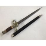 A mid-20th Century German hunting dagger