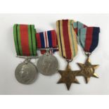 A Second World War campaign medal group