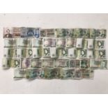 A quantity of Queen Elizabeth II banknotes
