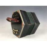 A late 19th / early 20th Century concertina