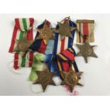 A Second World War campaign medal group