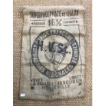 A German Wehrmacht hessian sack