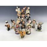 Sixteen Shorter and Son character jugs, including Scottie and Dick Whittington, 14 cm