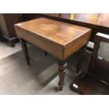 A mahogany bidet stool, circa 1840