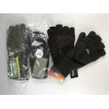 Falher shooting mitts, size M, together with a pair of Jack Pyke fingerless mitts and a pair of Jack