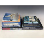 A quantity of books on the RAF during the Second World War, the Spitfire, and the Dambusters Raid