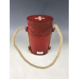 A Red Cross tin