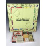 A vintage Monopoly game
