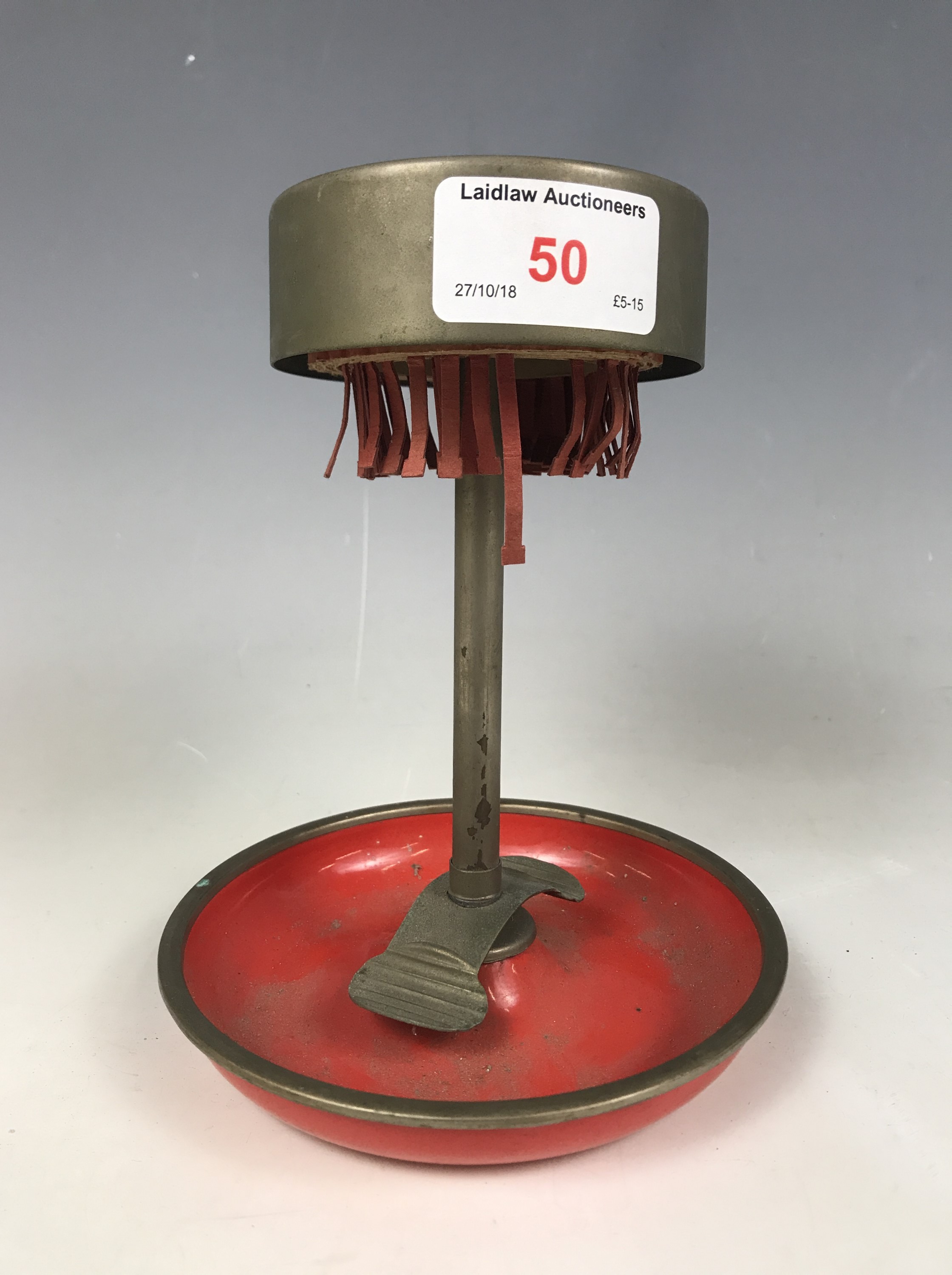 A 1933 Erhard and Sohne Sipo-Stander and safety match dispenser