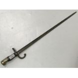 A French model 1874 bayonet