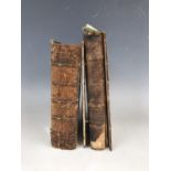 An 18th Century book on the history of England by Paul De Rapin, sieur of Thoyras, together with